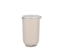 Mepal - Vaso mezclador con tapa Chef it - Se puede cerrar en la puerta del frigorífico - Base antideslizante para mayor estabilidad - Apta para microondas y lavavajillas - 1000 ml - Chalk