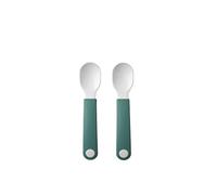 MEPAL Cuchara de Aprendizaje mio Set de 2 - Turquesa Profundo