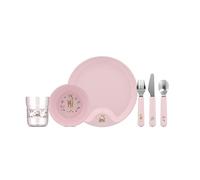Mepal - Juego de vajilla para niños 6 piezas Mio Little Dutch - Incluye plato, cuenco, taza y cubiertos - Apto para lavavajillas - Fairy Garden