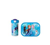 Mepal - Fiambrera Campus - Fiambrera para Niños con Vaso Escolar y Fiambrera - Fiambrera & Botella para Llevar - Apta para Lavavajillas y sin BPA - 300 ml + 750 ml - Frozen 2