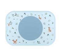 Mepal - Mantel Individual Mio Little Dutch - Círculo Antideslizante Mantiene Todo en su Lugar - Fácil de Limpiar, círculo Desmontable - Material Resistente - Apto para lavavajillas - Forest Friends