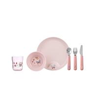 Mepal Mio - Juego de vajilla para niños 6 piezas - incluye plato, cuenco, taza y cubiertos - apto para lavavajillas - Miffy Explore