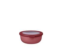 Mepal - Multi Bowl Cirqula Redondo - Recipientes para Alimentos con Tapa - Adecuado como Fiambrera Hermética para Frigorífico, Microondas y Congelador - Tapers para Comida - 750 ml - Vivid mauve