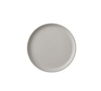 Mepal - Plato de desayuno Silueta - Apto para lavavajillas y microondas - Platos de plástico - Platos llanos - Vajilla - 23 cm - Nordic white