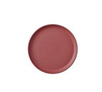 Mepal - Plato de desayuno Silueta - Apto para lavavajillas y microondas - Platos de plástico - Platos llanos - Vajilla - 23 cm - Vivid mauve
