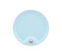 Mepal - Plato infantil Mio Little Dutch - Plato de plástico robusto - Apto para microondas - Práctica aberración en el borde - Apto para lavavajillas - Forest Friends