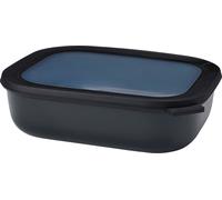 Mepal Recipiente Multiusos Cirqula - Rectangular 2 L - Nordic Black Mepal