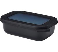 Mepal Recipiente Multiusos Cirqula - Rectangular 500 ml - Nordic Black Mepal