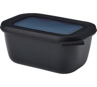 Mepal Recipiente Multiusos Cirqula - Rectangular 750 ml - Nordic Black Mepal