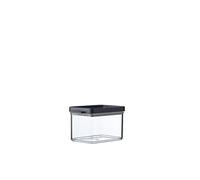 Mepal - Recipiente Omnia - Caja Transparente con Tapa para Alimentos Secos - Organizador de Cocina - Recipiente Apilable y Hermético para Almacenar Alimentos - 700 ml - Black