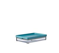Mepal - Recipiente para Embutidos Omnia - Caja Frigorífica para Embutidos - Recipiente Frigorífico para Almacenamiento y Organización en Cocina - 500 ml - Nordic Green