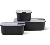 Set storage box EasyClip 3 pcs (2x700+1500) - Nordic black,