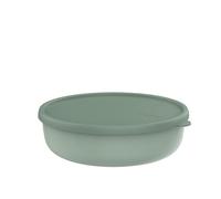 Mepal - Recipientes microondas Lumina - Recipientes alimentarios con tapa aptos para la nevera, el congelador, horno de vapor, microondas y lavavajillas - Recipiente de cocina - 2000 ml - Nordic sage
