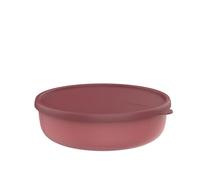Mepal - Recipientes microondas Lumina - Recipientes alimentarios con tapa aptos para la nevera, el congelador, horno de vapor, microondas y lavavajillas - Recipiente de cocina - 2000 ml - Vivid mauve