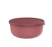 Mepal - Recipientes microondas Lumina - Recipientes alimentarios con tapa aptos para la nevera, el congelador, horno de vapor, microondas y lavavajillas - Recipiente de cocina - 3000 ml - Vivid mauve