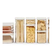 Mepal - Recipientes para Alimentos Modula Juego de 9 Piezas - Comida con Tapa - Organizadores de Cocina y Cajas Herméticos - Caja de queso y de 3 piezas, 1x 2000, 2x 1500, 2x 1000 y 2x 425 ml - White