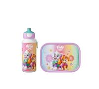 Mepal - Set de Almuerzo Campus - Fiambrera para Niños con Botella Pop-up y Fiambrera - Set de Almuerzo para el Colegio o para Llevar - Sin BPA - 400 ml + 750 ml - Paw Patrol Girls