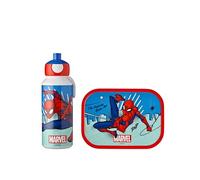 Mepal - Set de Almuerzo Campus - Fiambrera para Niños con Botella Pop-up y Fiambrera - Set de Almuerzo para el Colegio o para Llevar - Sin BPA - 400 ml + 750 ml - Spiderman