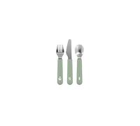 Mepal - set de cubiertos infantiles de 3 piezas - cubiertos infantiles - set de cubiertos con tenedor, cuchillo y cuchara para niños - apto para el lavajillas - Little Farm