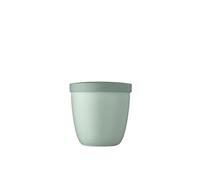 Mepal - Snackpot Ellipse - Recipiente para Alimentos para guardar y Transportar Aperitivos - Apto para Congelador, Microondas y Lavavajillas - 500 ml - Nordic Sage