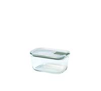 Mepal - Táper de cristal EasyClip - Tarros de cristal con tapa y cierre de clic - Apto para el microondas, el horno y el congelador - Hermético y a prueba de derrames - 450 ml - Nordic sage