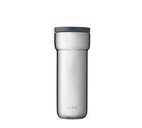 Mepal - Taza Aislante Ellipse - 6 Horas Caliente y 10 Horas Fría - Taza Termica para Llevar - Adecuada como Taza de té y Taza de Café - Se Adapta a Todos los Portavasos - 475 ml - Natural Brushed