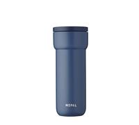 Mepal - Taza Aislante Ellipse - 6 Horas Caliente y 10 Horas Fría - Taza Termica para Llevar - Adecuada como Taza de té y Taza de Café - Se Adapta a Todos los Portavasos - 475 ml - Nordic Denim