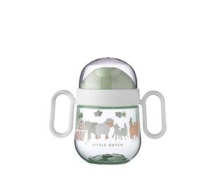 Mepal - taza anti-derrames 2.0 - taza de aprendizaje para bebés - anti-derrames- apta para el lavavajillas - Little Farm