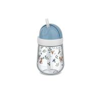 Mepal, Taza con Pajita Mio Little Dutch, Taza de aprendizaje para bebés a partir de 9 meses, Anti-derrames, Apta para el lavavajillas, 300 ml, Forest Friends