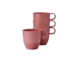 Mepal - Taza Silueta 4 piezas - Taza de té y café - Apta para lavavajillas y microondas - Vajilla - 300 ml - Vivid mauve