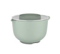 Mepal - Tazón para mezclar con tapa Chef it - Base antideslizante - Apto para microondas y lavavajillas - Bol - El material resiste hasta 110°C - 3000 ml - Nordic sage