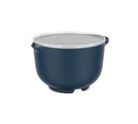 Mepal - Tazón para mezclar con tapa Chef it - Base antideslizante - Apto para microondas y lavavajillas - Bol - El material resiste hasta 110°C - 1500 ml - Navy