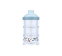 Mepal, Torre para Leche en Polvo Mio Little Dutch, Cierre hermético, Dispensador de leche en polvo y almacenamiento multiusos en uno, Apila tantos como necesites, 360 ml, Forest Friends