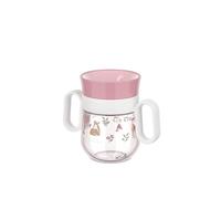 Mepal, Vaso entrenador 360° Mio Little Dutch, A prueba de fugas, Borde de 360° para beber por ambos lados, Asas fáciles, Cierre automático cuando deja de beber, 200 ml, Fairy Garden