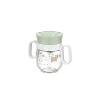 Mepal, Vaso entrenador 360° Mio Little Dutch, A prueba de fugas, Borde de 360° para beber por ambos lados, Asas fáciles, Cierre automático cuando deja de beber, 200 ml, Little Farm