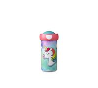 Mepal - Vaso Escolar Campus a Prueba de Fugas para Niños - Taza de Bebida Reutilizable - Sin BPA y Apto para Lavavajillas - 300 ml - Unicorn