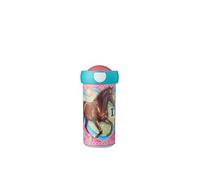 Mepal - Vaso Escolar Campus - Vaso de Bebida - Taza Escolar a Prueba de Fugas para Niños - Vaso de Bebida Reutilizable - Sin BPA y apto para Lavavajillas - 300 ml - My Horse