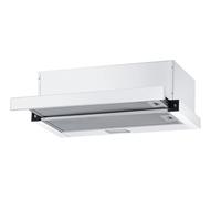 Mepamsa 3.050.571.782 - Campana Telescópica SLIMLINE 60 Blanca 60 Cm Clase C