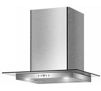 Mepamsa Cristalo 60 Inox Cristal - Campana Decorativa 60Cm