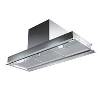 Mepamsa Discret 90 Encastrada Acero inoxidable 390m³/h D - Campana (390 m³/h, Canalizado/Recirculación, 55 dB, 400 m³/h, 55 dB, 64 dB)