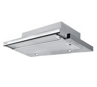 Mepamsa Superline 70 V2 Inox - Campana Telescópica de 70 Cm Iluminación LED Clase B Inox