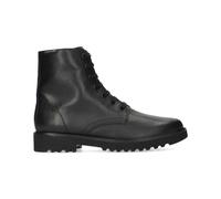Mephisto - Bota de tobillo de cuero negro para mujer - Shoes - Mujer - Negro - 35 1/2 EU -