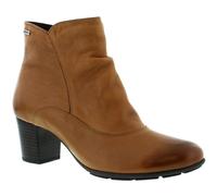 Mephisto - Botín Beige con Cremallera Lateral - Shoes - Mujer - Marrón - 36 EU -