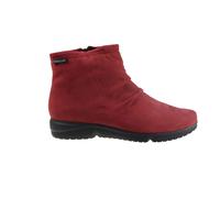 Mephisto - Botín rojo con suela intermedia Soft-Air - Shoes - Mujer - Rojo - 36 EU -