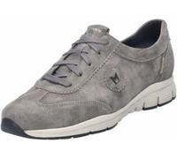 Mephisto - Cierre de zapatilla Yael gris oscuro de piel - Altura del talón con cordones - 1 cm, beige, 40.5 EU