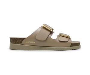 Mephisto - Cierre Hester METALLIC sin forro - Altura del talón hebilla - 1,2 cm, platino, 38 EU