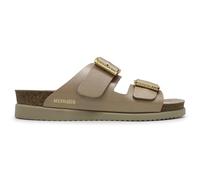 Mephisto - Cierre Hester METALLIC sin forro - Altura del talón hebilla - 1,2 cm, platino, 39 EU