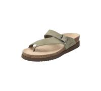 Mephisto HELEN ETNA 7103 GREY P5046230 - Sandalias de cuero para mujer | Sandalias planas ligeras, cómodas, versátiles, con entresuela de corcho suave
