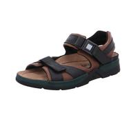 Mephisto Mens Shark Fit Brown Leather Sandals 44 EU