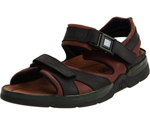 Mephisto Men's Shark Fit Sandal,Dark Brown,14 M US